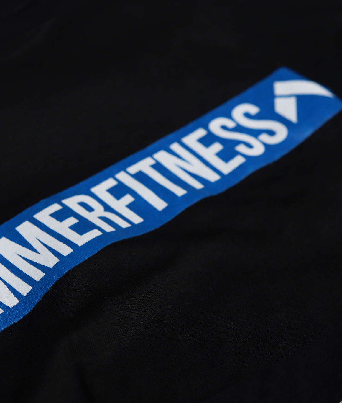 Box Logo Hammer Fitness T Shirt [black/blue]